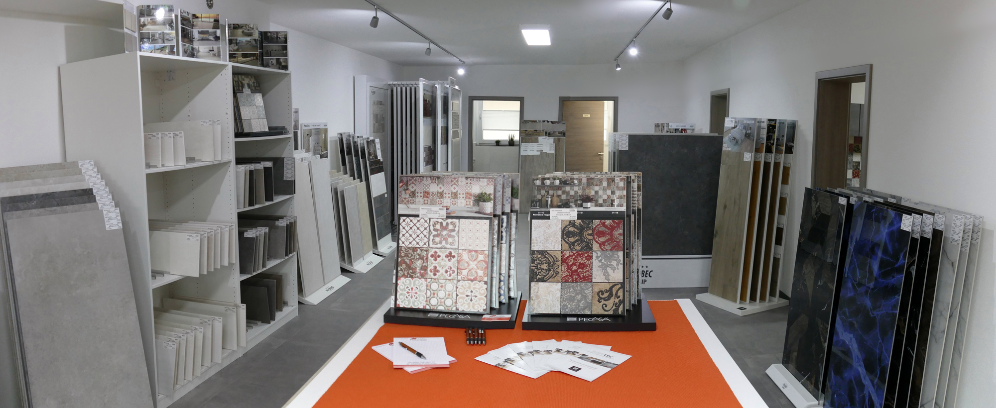 Ausstellung D&S Fliesenleger Bondorf