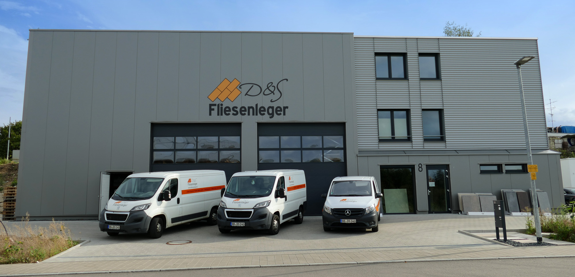 Firmengäunde D&S Fliesenleger Bondorf