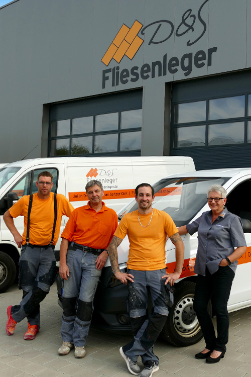 Das Team von D&S Fliesenleger Bondorf